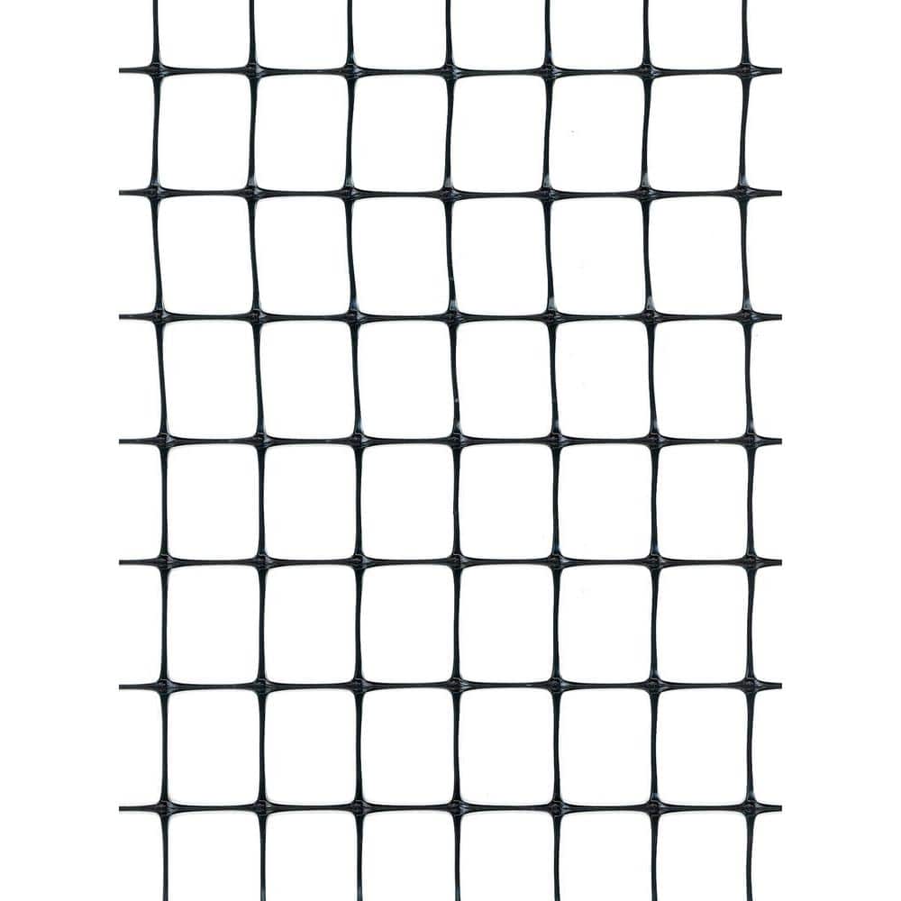 84 in. x 100 ft. Plastic Deer Fence Kit with Green Poles - Hercitys