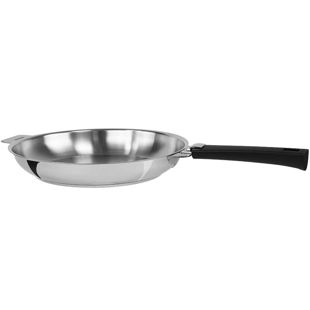 Tulipe 10 in. Stainless Steel Frying Pan - Hercitys