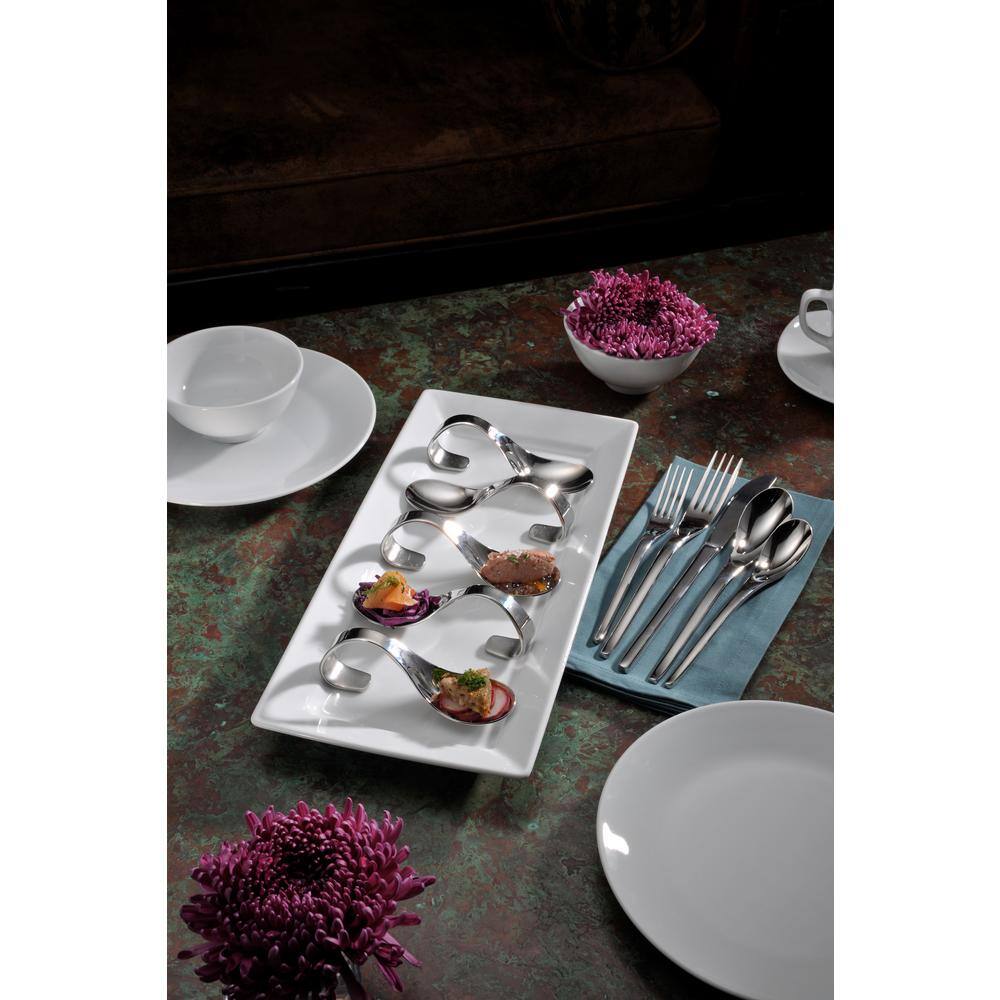 Apex 18/10 Stainless Steel Teaspoons, U.S. Size (Set of 12) - Hercitys