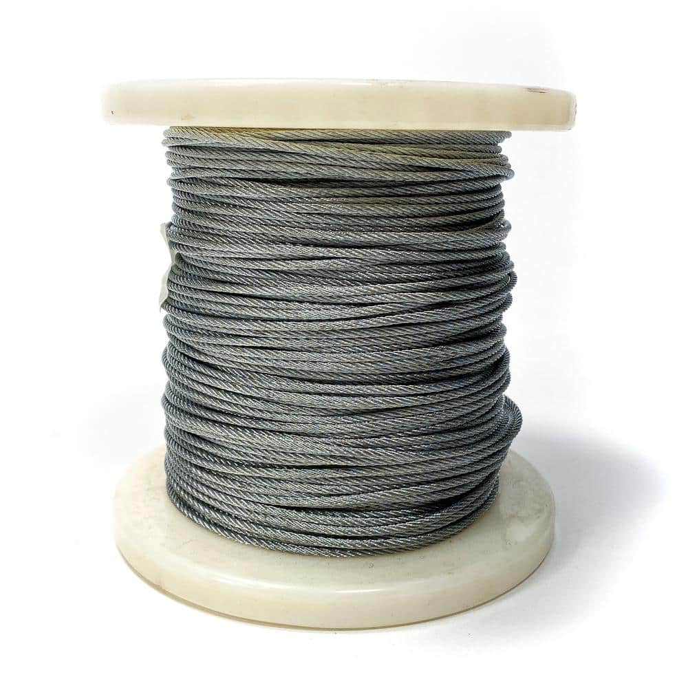 Bird Wire Bird Deterrent 500 ft. Stainless Steel Wire Roll, Silver - Hercitys