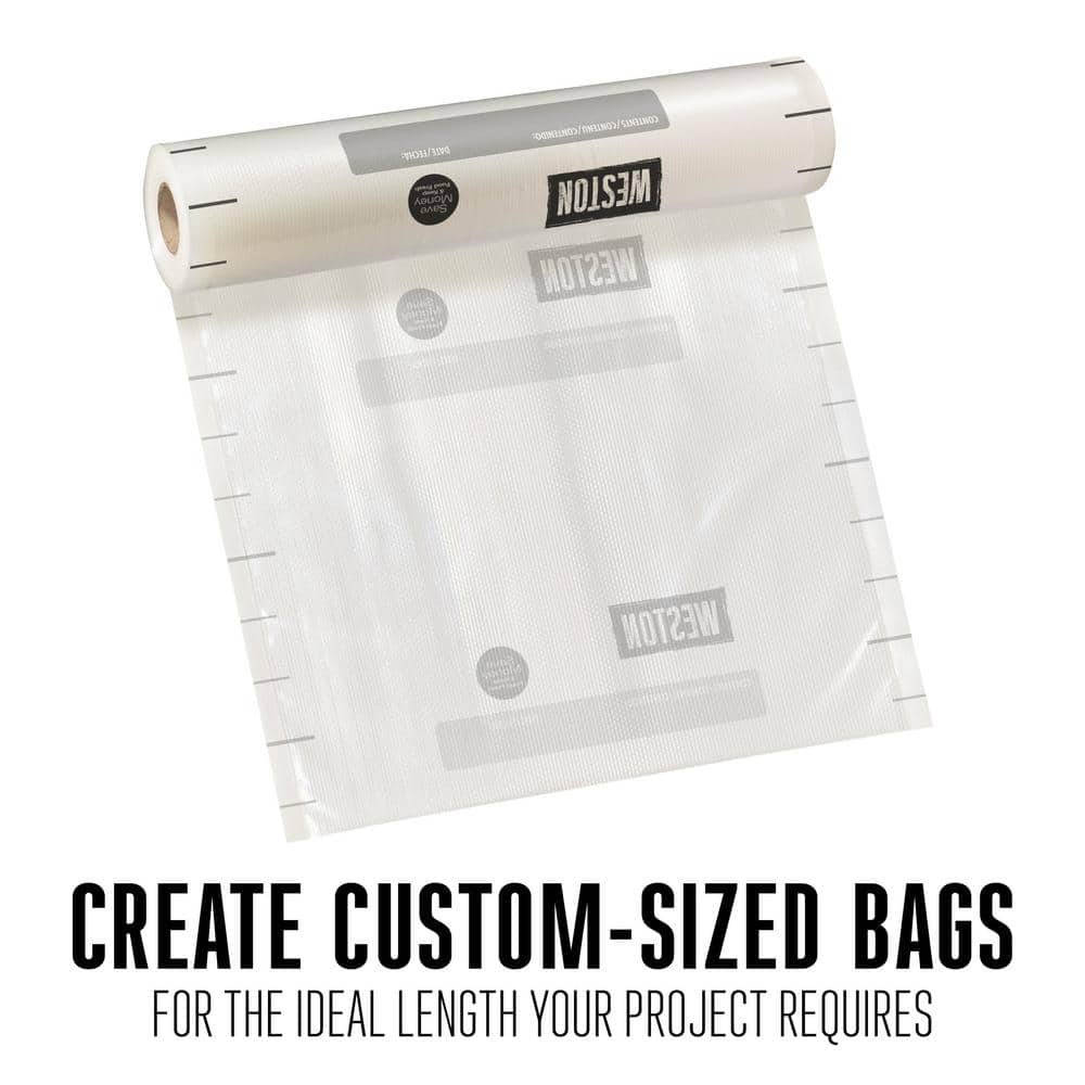 Vacuum Seal Rolls, 7 roll multi pack - Hercitys