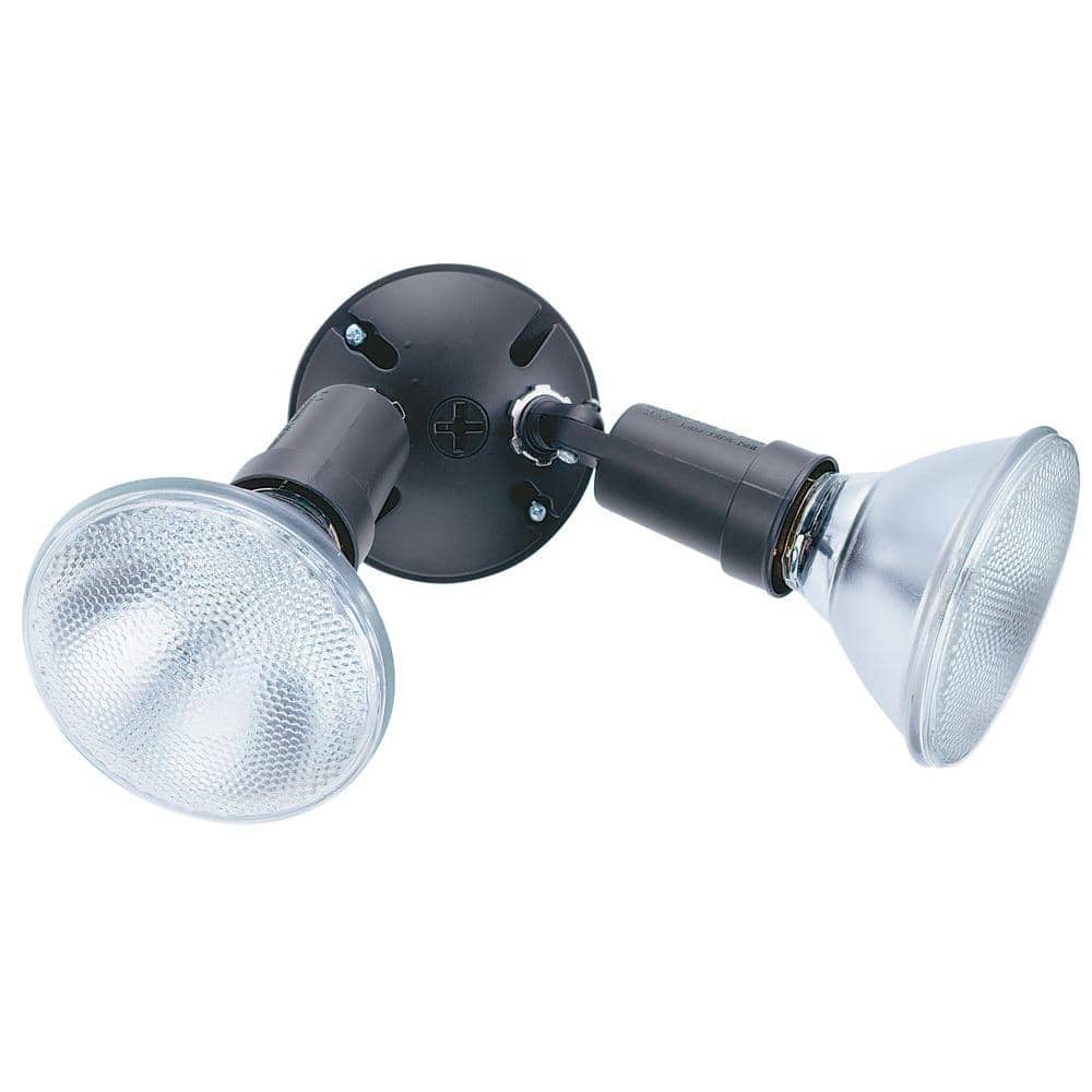 Contractor Select OFTH 150-Watt 2-Light Dark Bronze Outdoor Flood Light - Hercitys