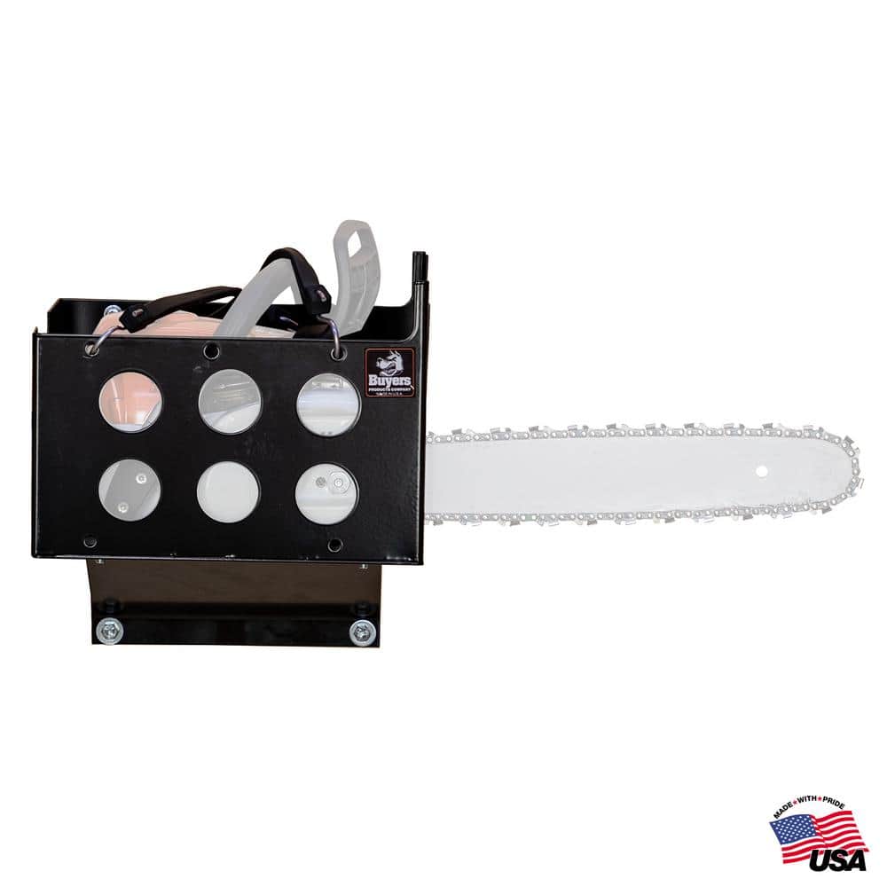 Landscape Trailer Multiuse Rack Holder for Chainsaws, or Hedge Trimmers - Hercitys