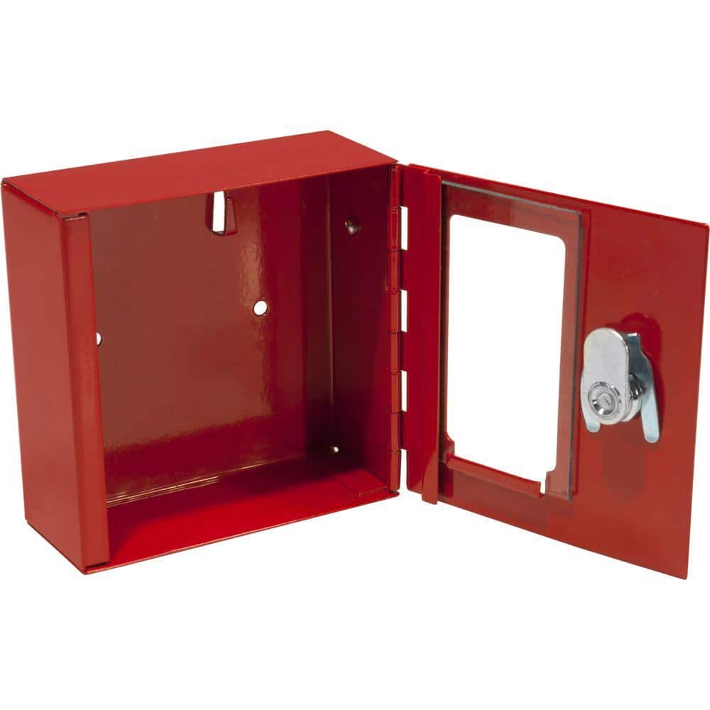 Small Breakable Emergency Key Box Safe with Attached Hammer - Hercitys