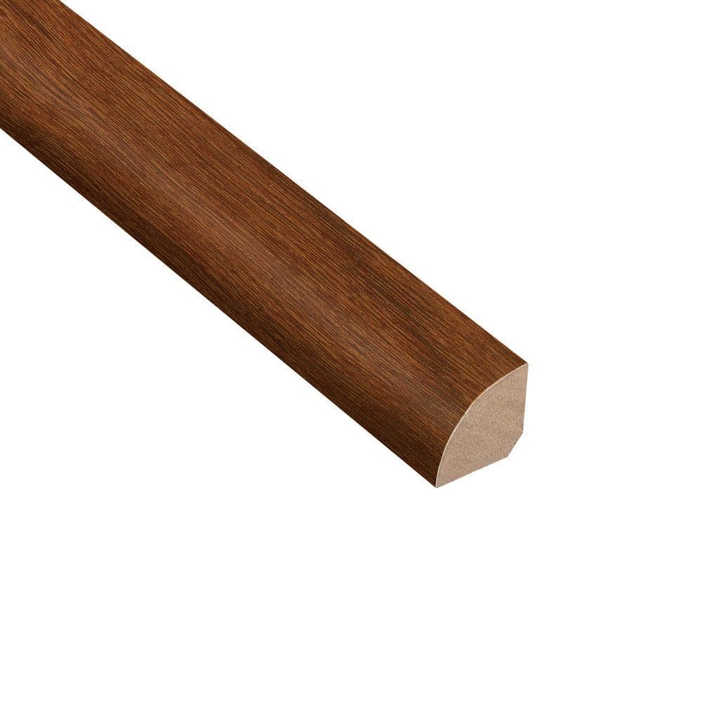 Brazilian Chestnut Kiowa 3/4 in. Thick x 3/4 in. Wide x 94 in. Length Quarter Round Molding - Hercitys