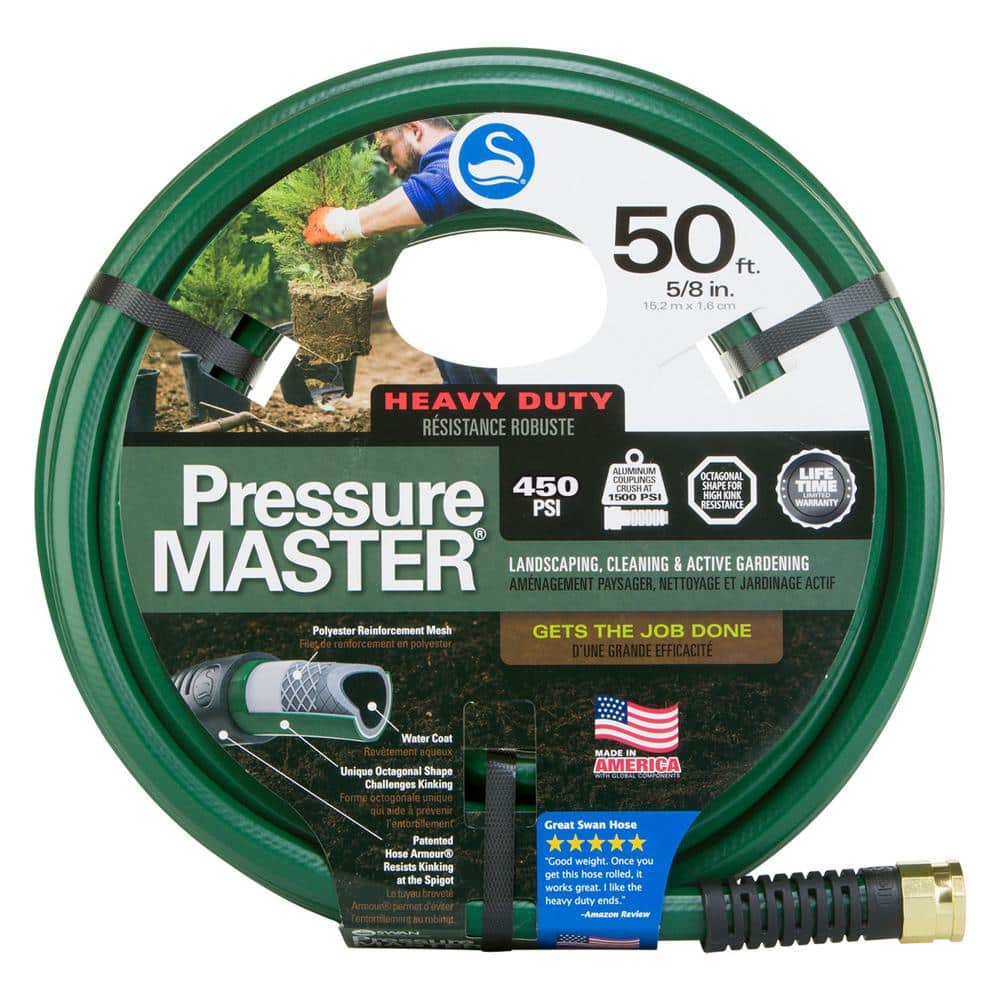 PressureMASTER 5/8 in. x 50 ft. Heavy-Duty Hose - Hercitys
