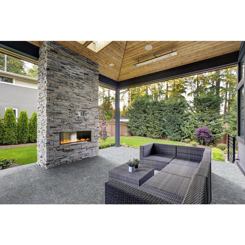 Terrazo Gris 2 cm. x 24 in. x 24 in. Matte Porcelain Paver Floor Tile (8 sq. ft./case) - Hercitys