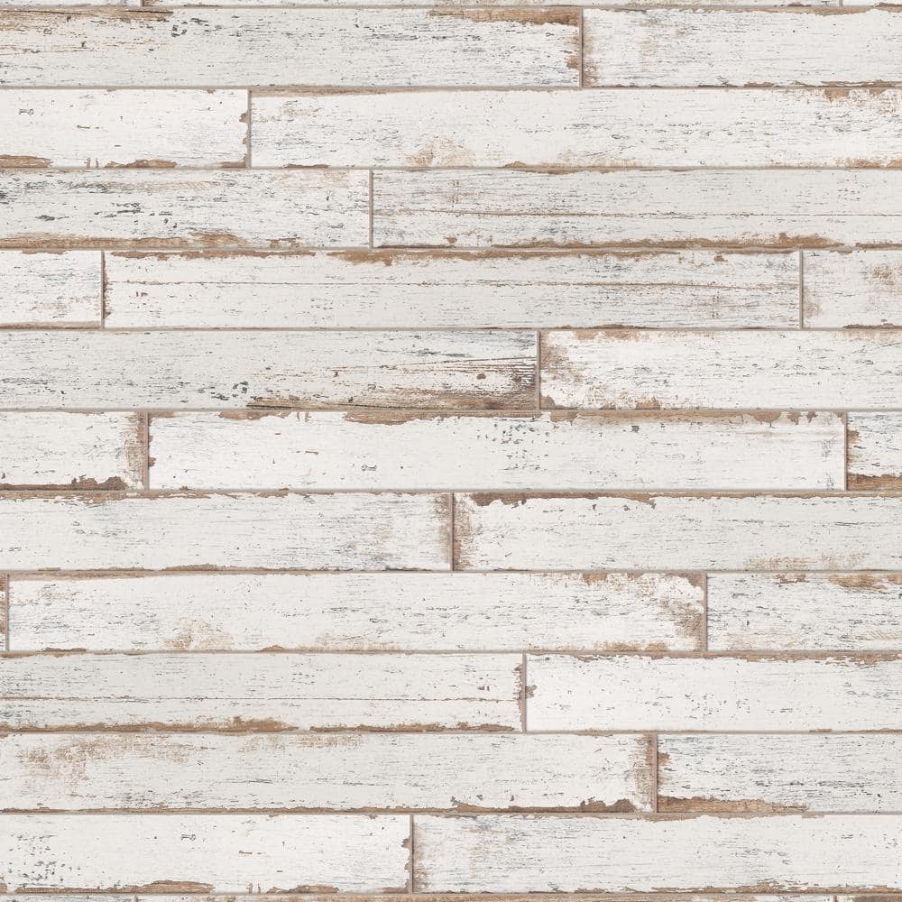 Retro Blanc 2-3/4 in. x 23-1/2 in. Porcelain Floor and Wall Tile (11.52 sq. ft./Case) - Hercitys
