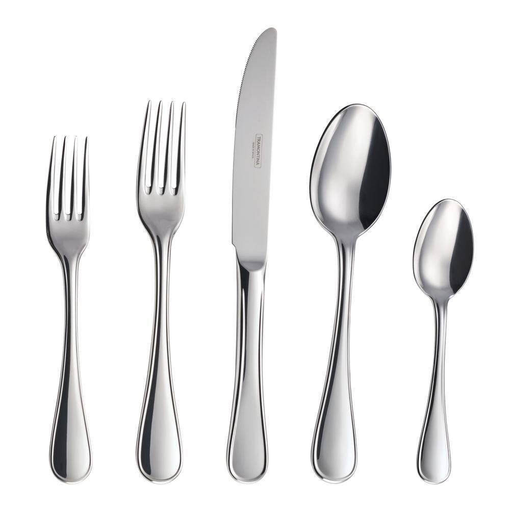 Firenze 20-Piece 18/10 Stainless Steel Flatware Set - Hercitys