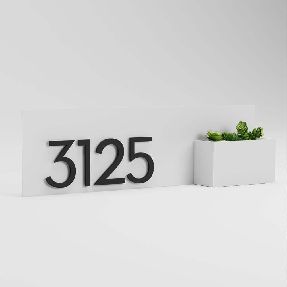 Vista View Rectangle Address Planter - Hercitys