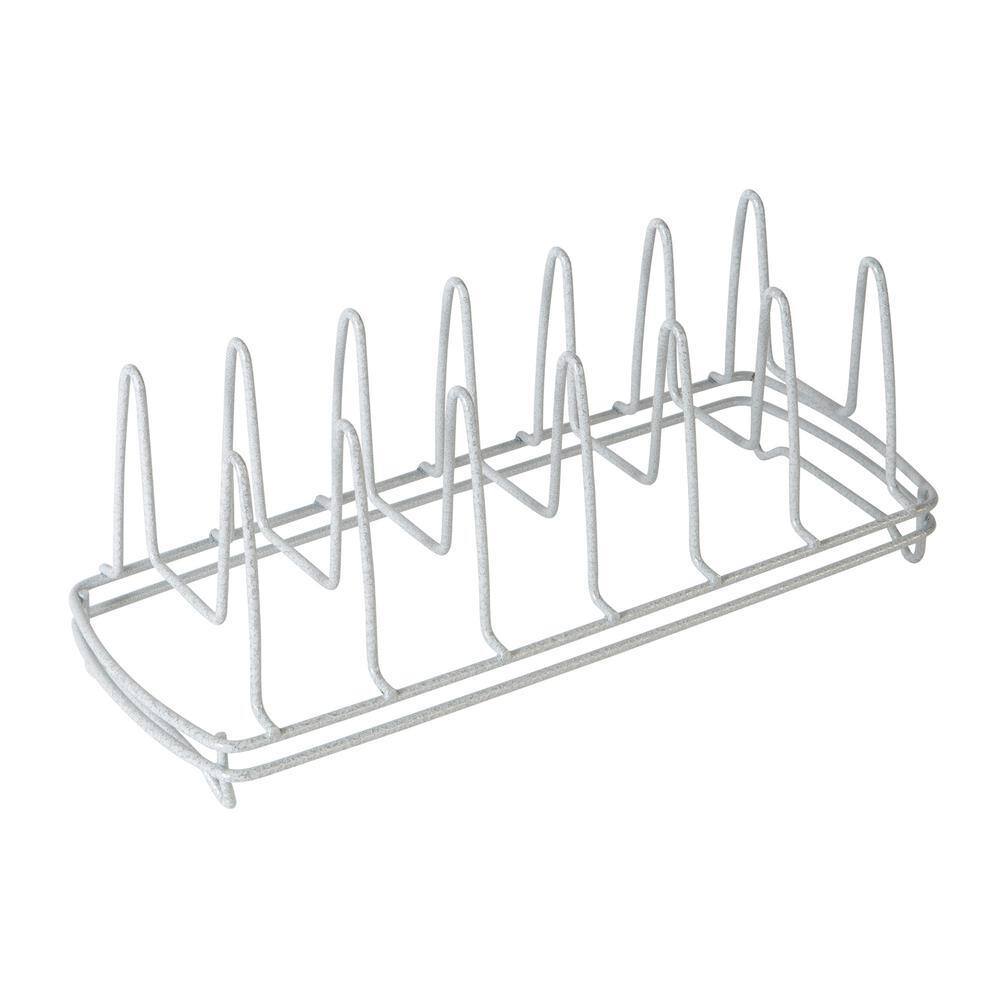 Speckled Lid Organizer in White - Hercitys