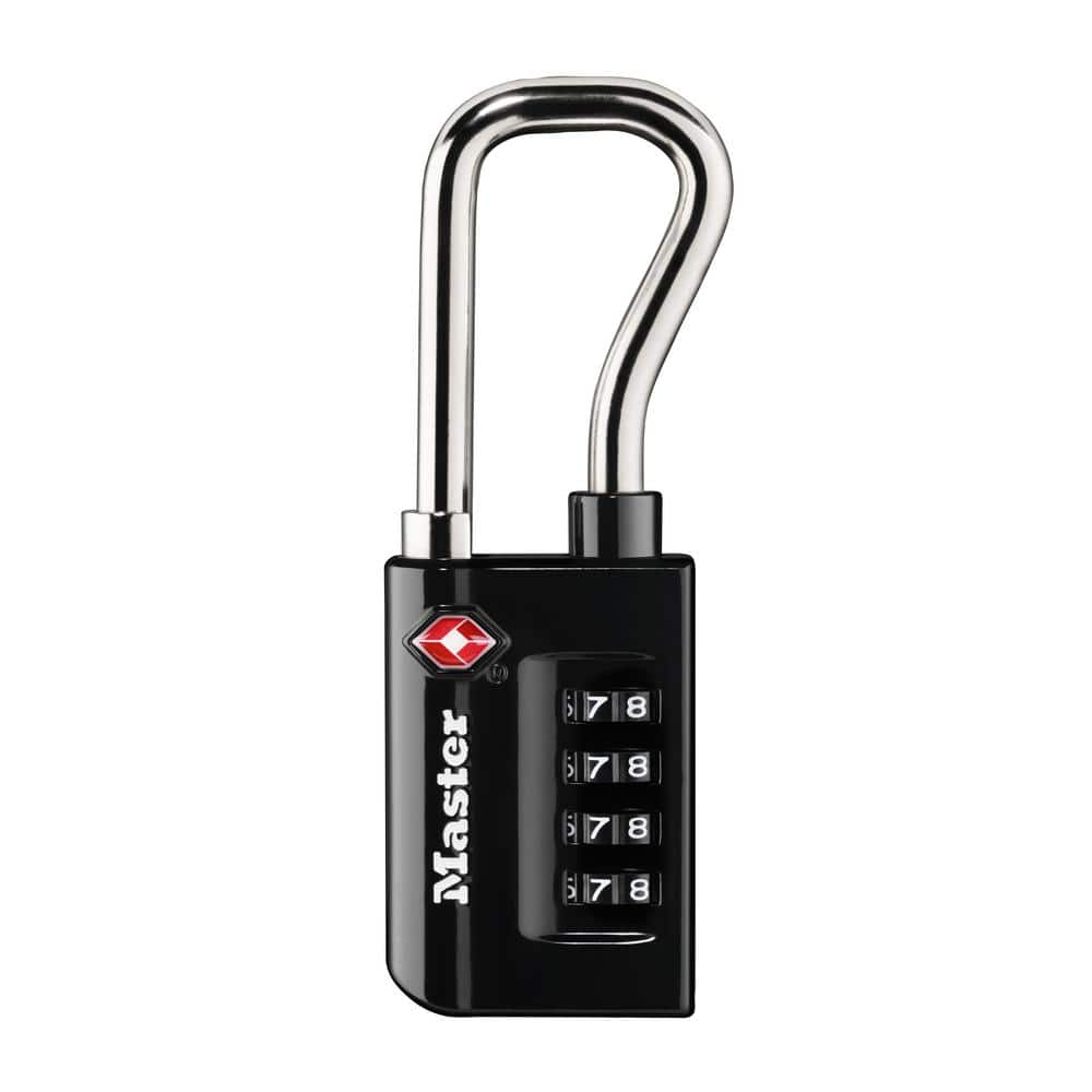 TSA Approved Combination Luggage Lock, Resettable, Extended Shackle - Hercitys