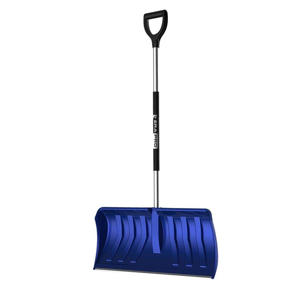 Arctic Titan Pro-Series 40in. Plastic Handle with 28in. Plastic Blade Pusher Snow Shovel - Hercitys