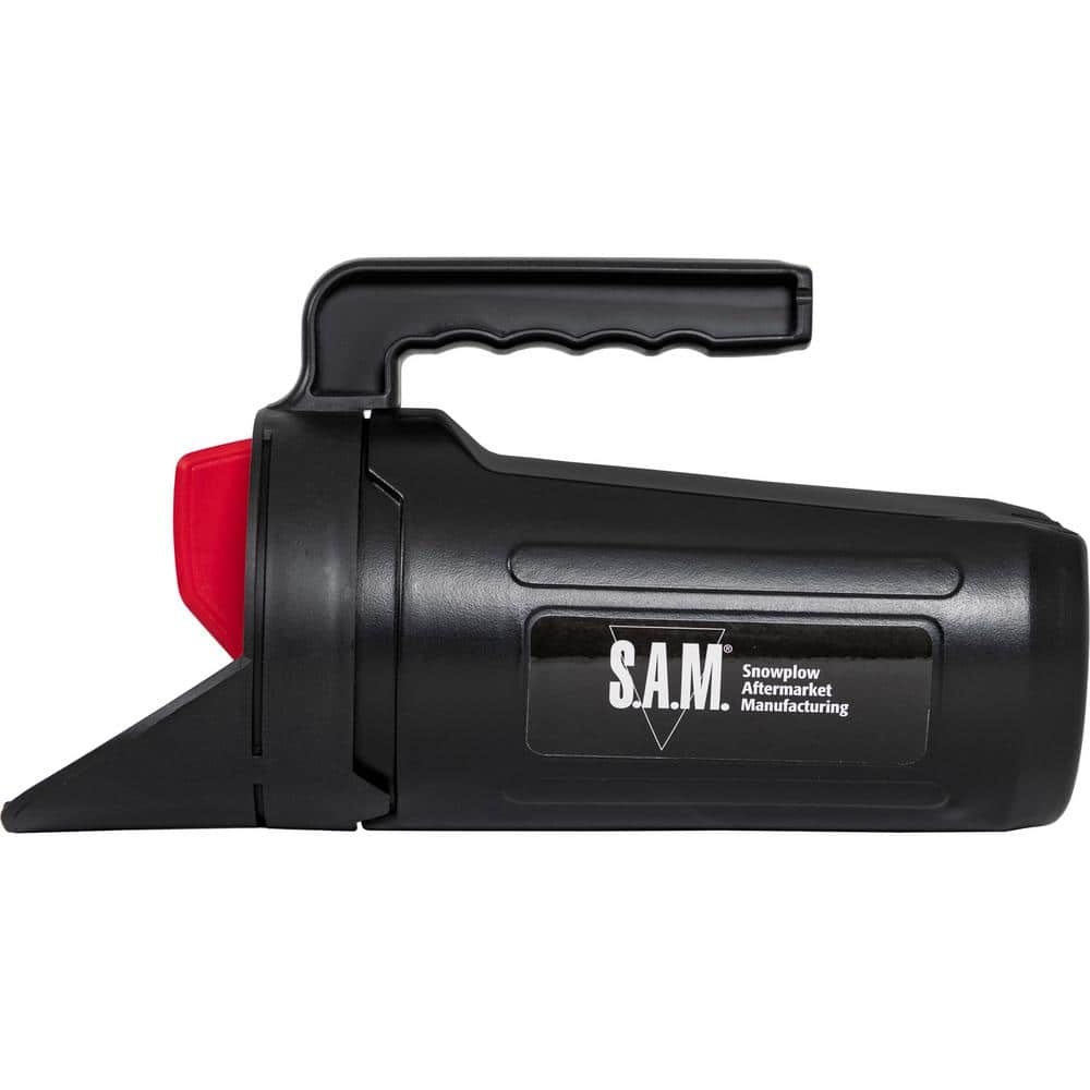 SAM 13 in. Handheld Hand Rock Salt Ice Melt De-Icer Spreader Shaker - Hercitys