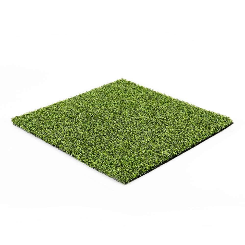 Eco 85 Silver Putt Field + Lime Green 15 ft. Wide + Cut to Length - Hercitys