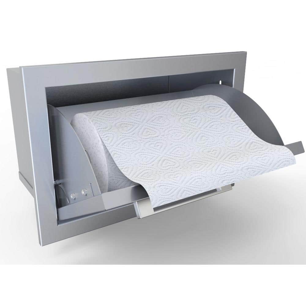 Signature Series Beveled Style 17 in. Swivel Paper Towel Holder - Hercitys