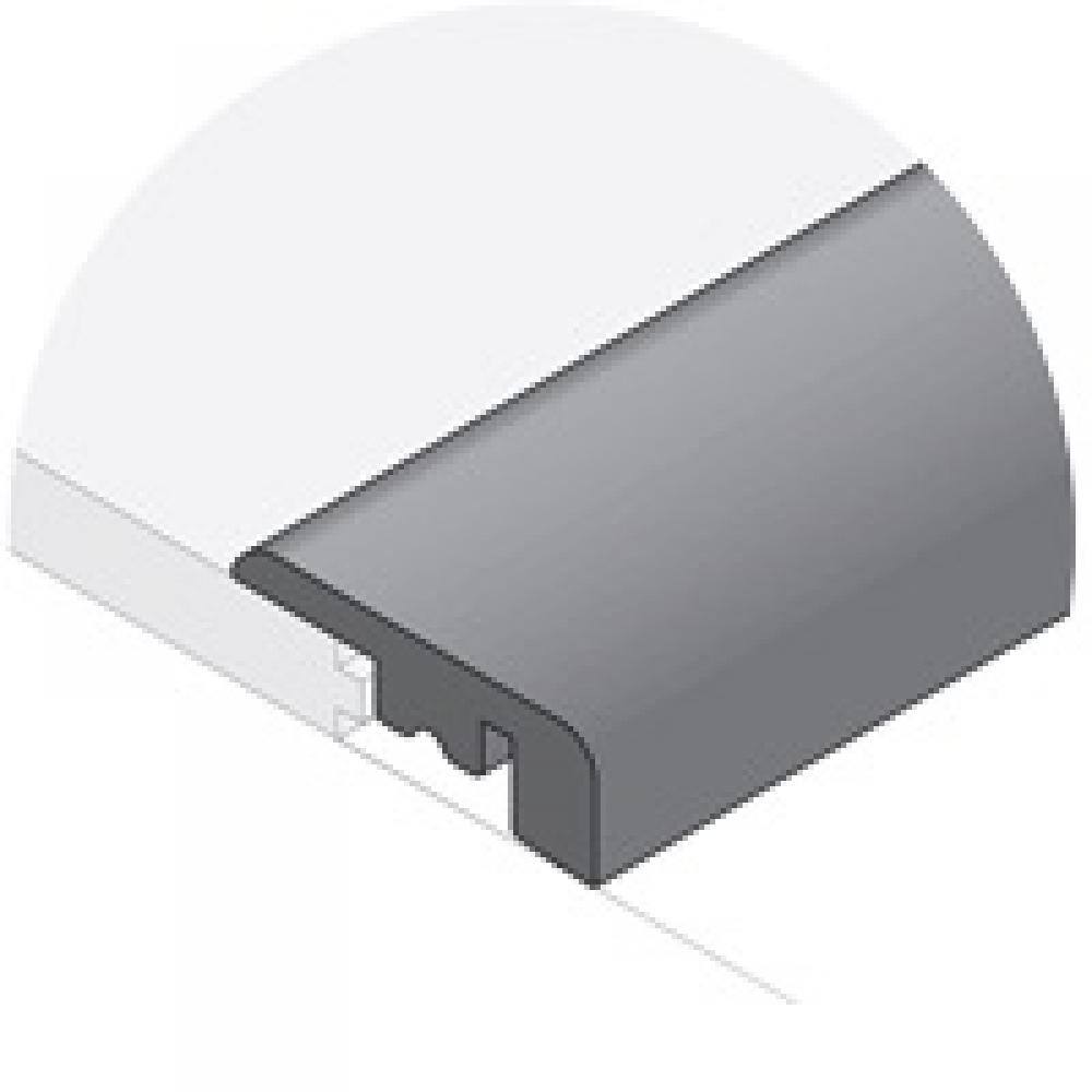 Oak Geneva 1-7/16 in. W x 94 in. L Water Resistant Square Nose/End Cap Molding Hardwood Trim - Hercitys