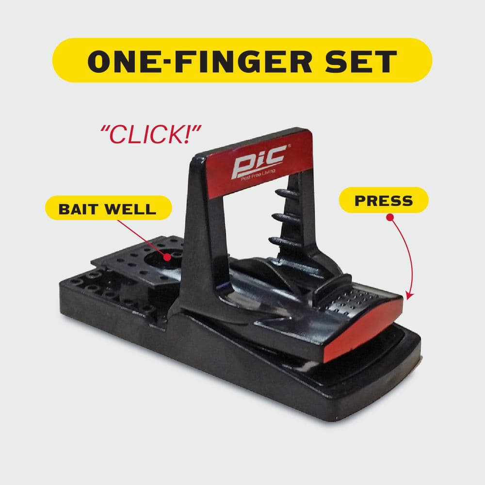 Simple Set Mouse Trap (12-Pack) - Hercitys