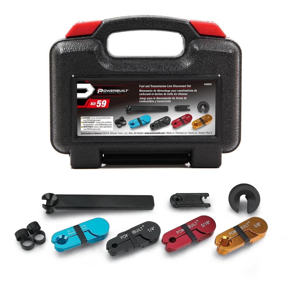Fuel and Transmission Line Disconnect Kit - Hercitys