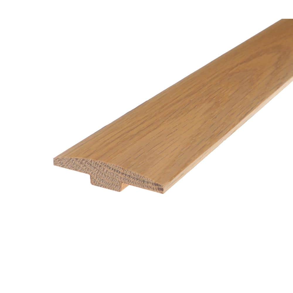 Luxary 0.28 in. Thick x 2 in. Wide x 78 in. Length Wood T-Molding - Hercitys