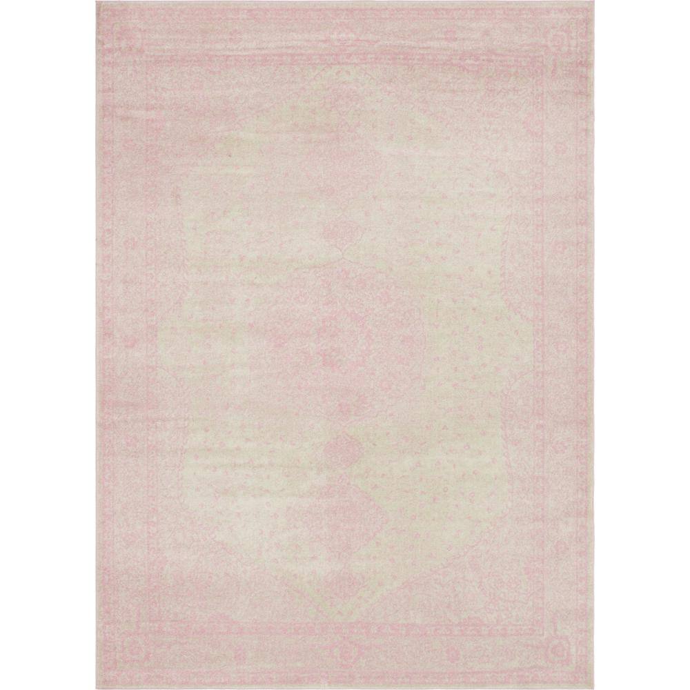 Pink 9 ft. x 12 ft. Bromley Area Rug - Hercitys
