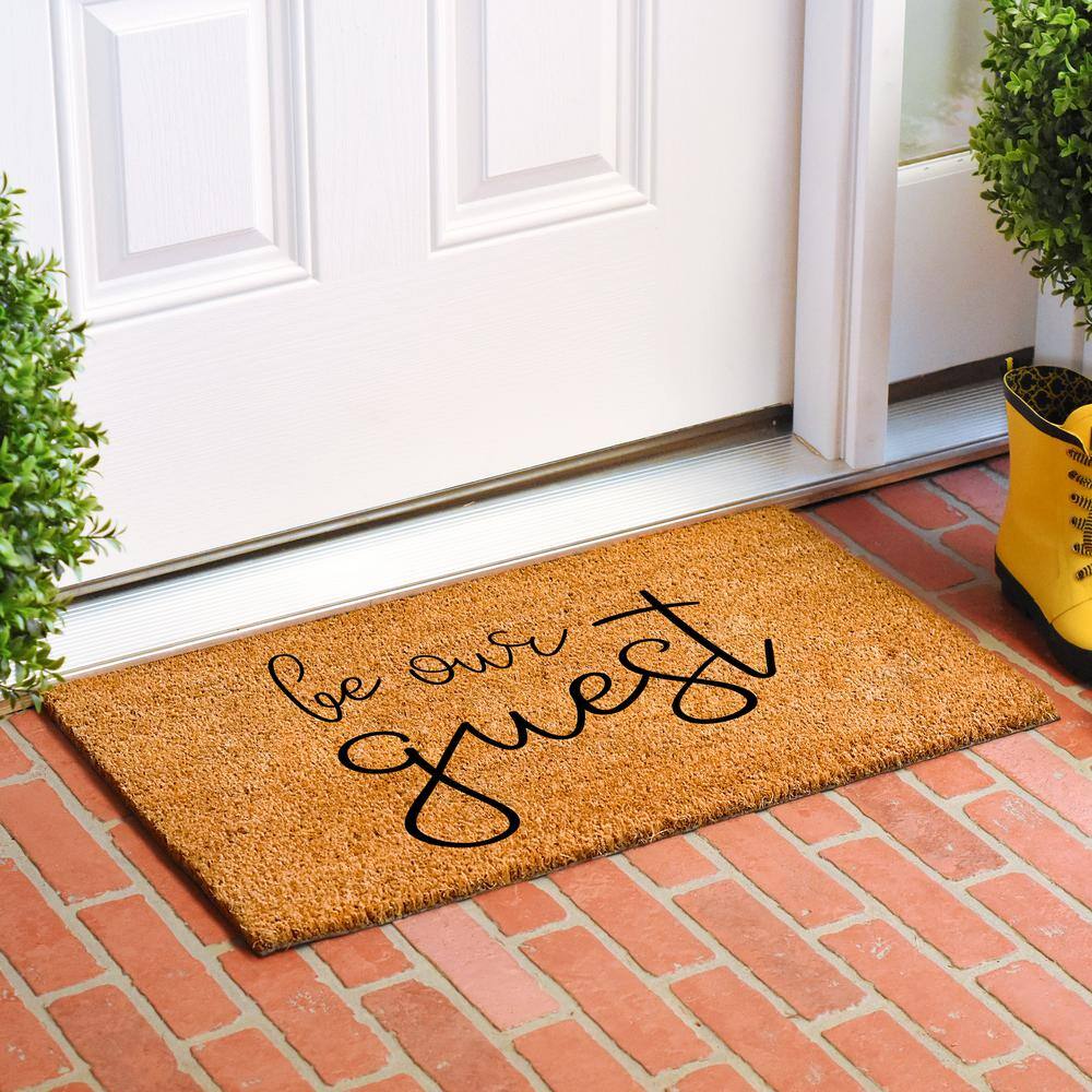 Be Our Guest Doormat, 24″ x 36″ - Hercitys