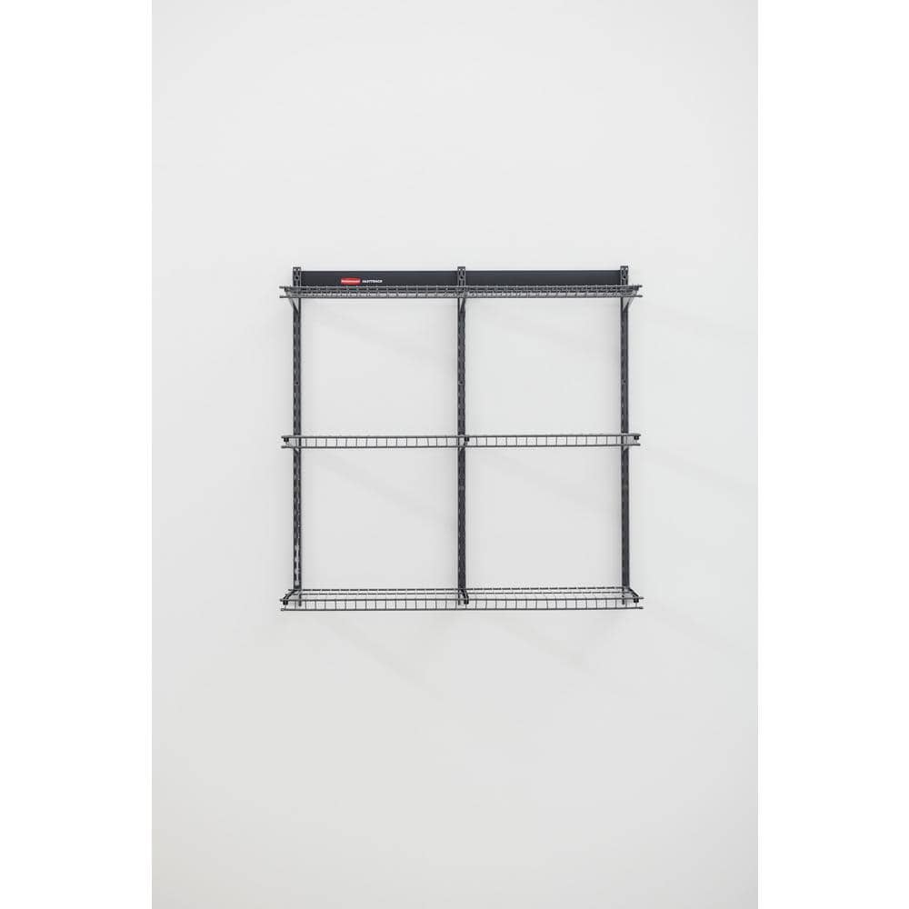 FastTrack 16 in. x 48 in. Wire Garage Wall Shelving - Hercitys