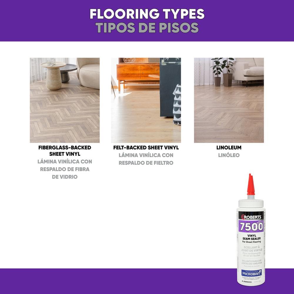8 oz. Vinyl Seam Sealer for Sheet Flooring - Hercitys