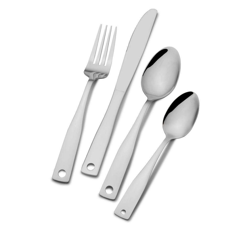 Picadilly 24 pc Flatware Set, Service for 4, Stainless Steel - Hercitys