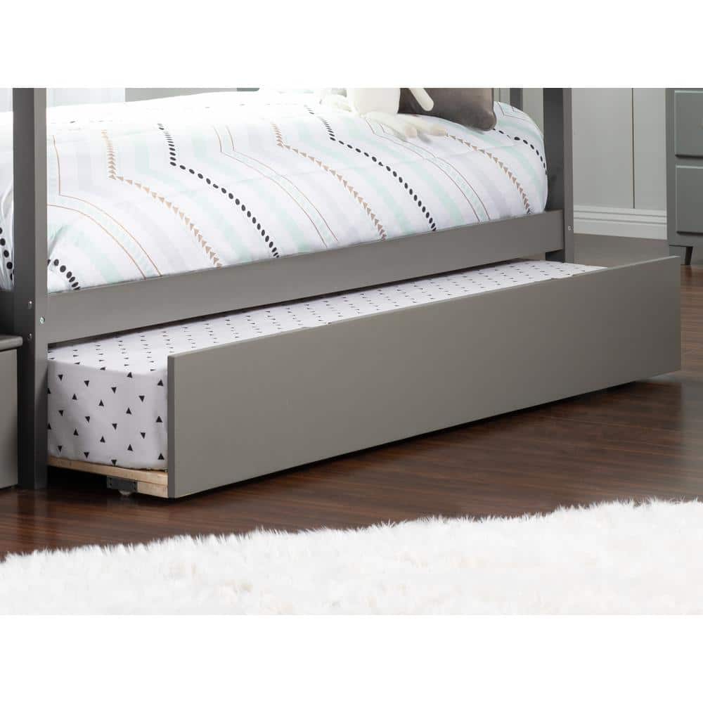 Urban Grey Trundle Full Bed - Hercitys