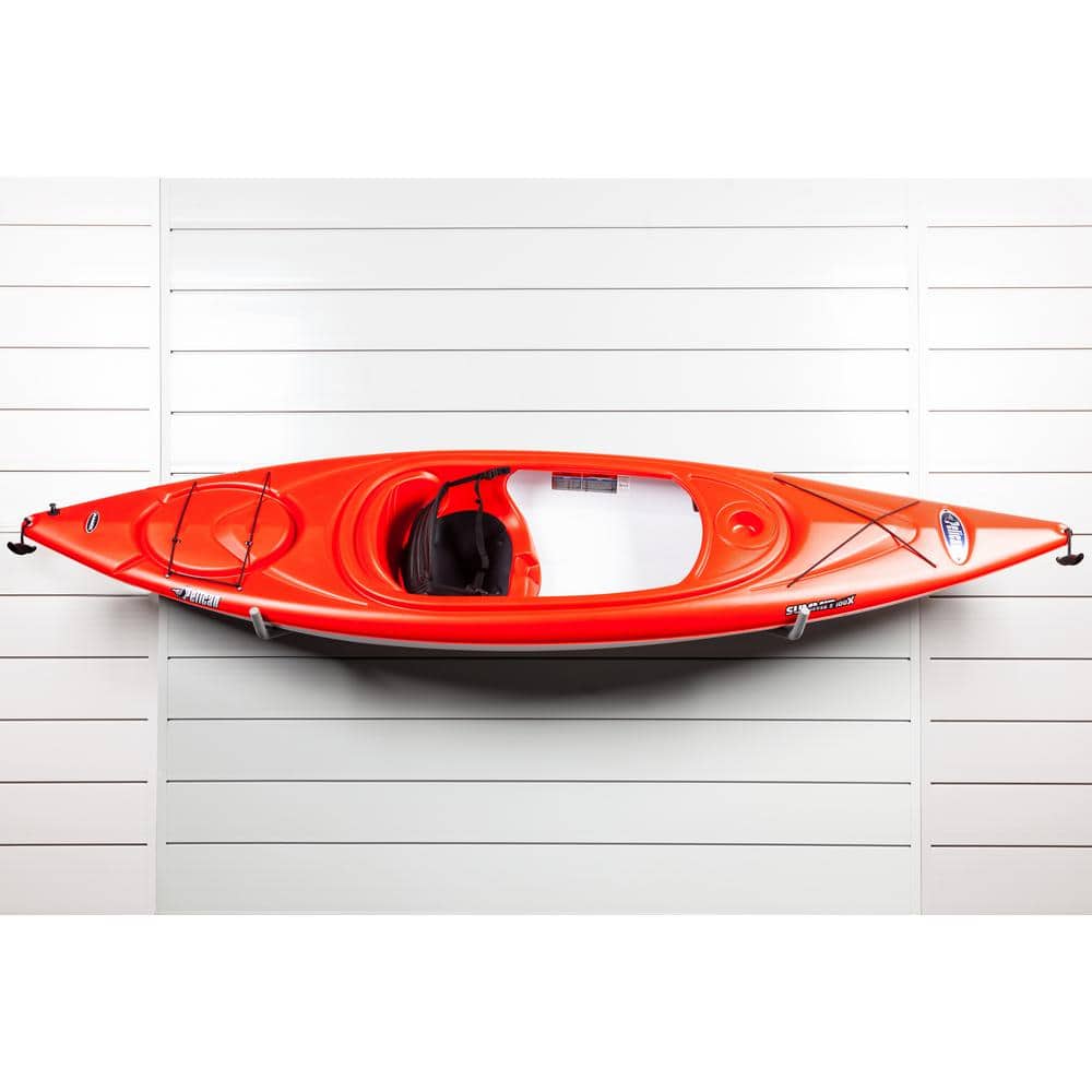 Slatwall Locking Big J Kayak Hooks (1-Pair) - Hercitys