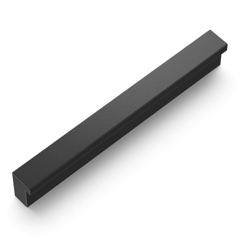 Streamline 3-3/4in. (96 mm) Flat Onyx Cabinet Pull (10-Pack) - Hercitys