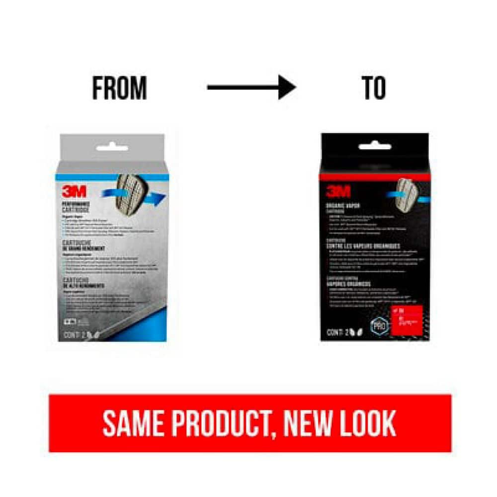 Organic Vapor Replacement Cartridges (1-Pair) - Hercitys