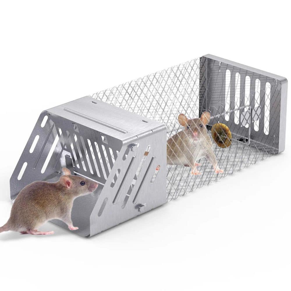 Automatic Continuous Mouse Trap Single Door Mouse Trap Humane Mouse Trap Indoor/Outdoor for catching small mice - Hercitys