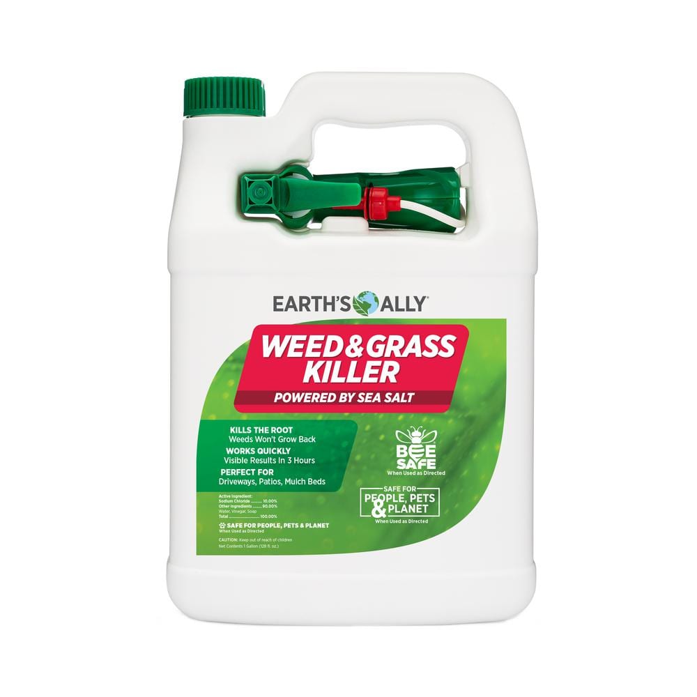 Weed and Grass Killer 1 Gal. Ready-to-Use Herbicide for Organic Gardens - Hercitys