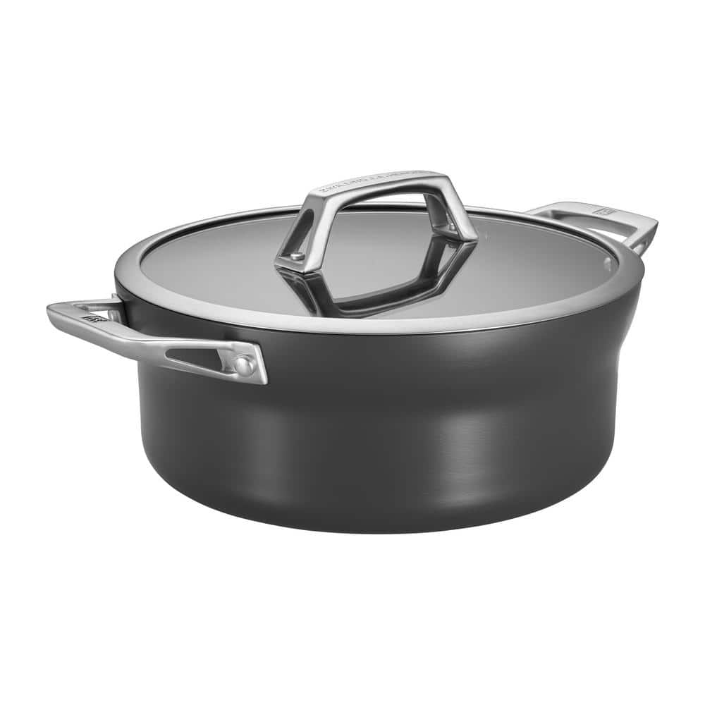 Motion Hard Anodized 5 qt. Aluminum Nonstick Dutch Oven - Hercitys