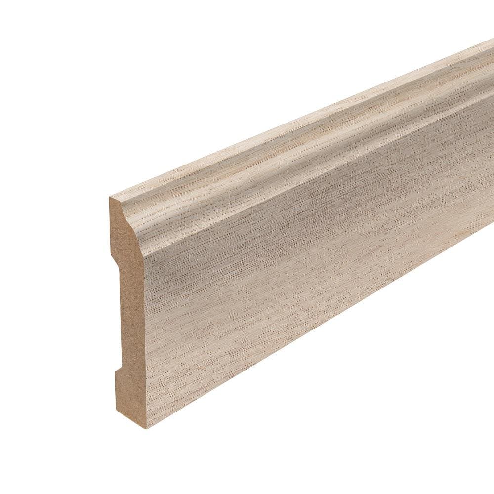 Chiffon Lace 0.62 in. T x 3.3 in. W x 94.5 in. L Base Molding - Hercitys