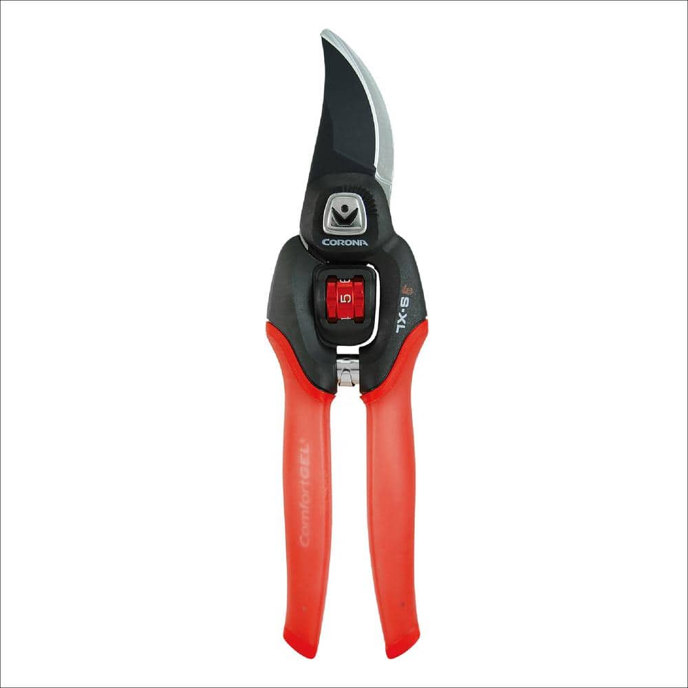 FlexDIAL 2.75 in. High Carbon Steel Blade with Full Steel Core Handles Bypass Hand Pruner - Hercitys