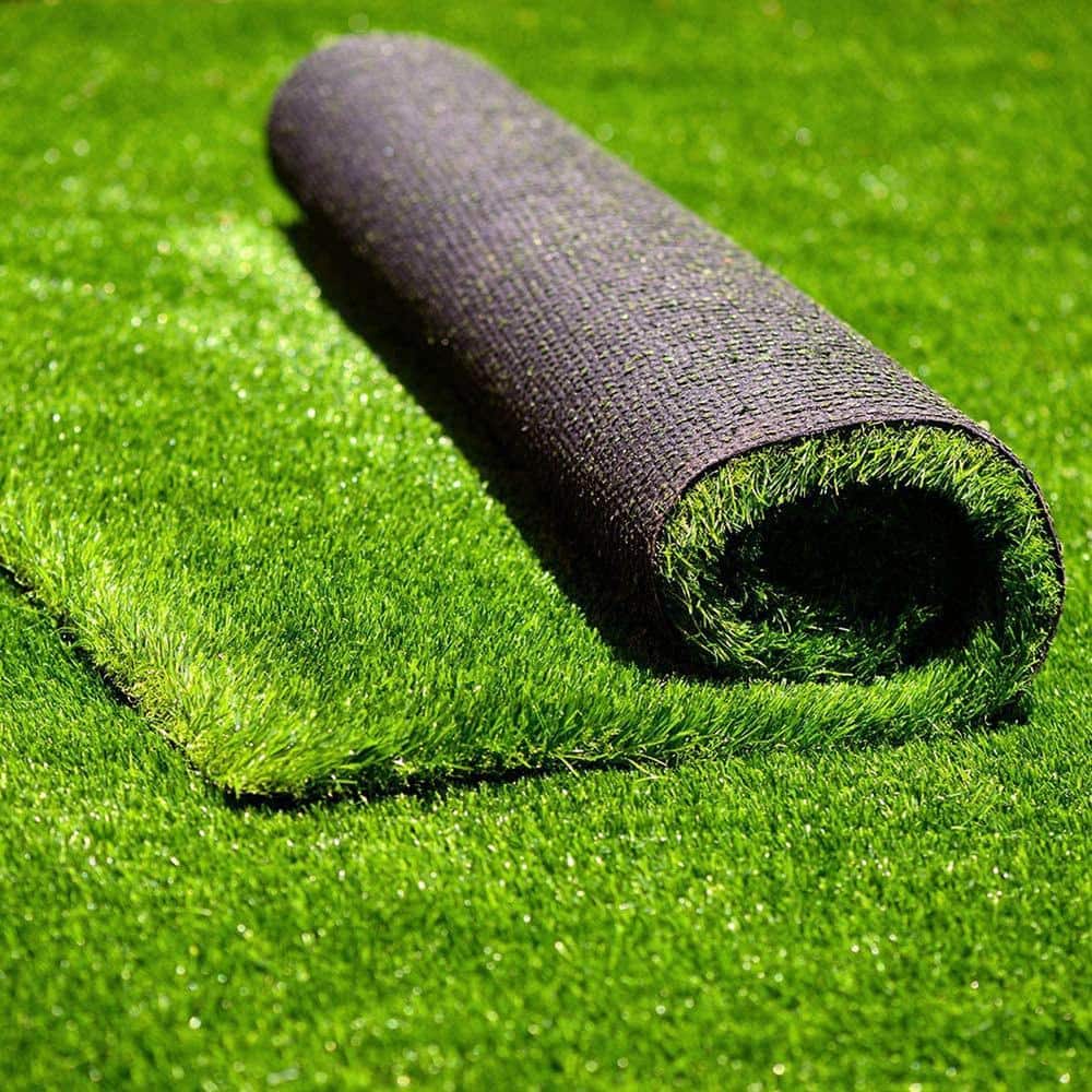 6.6 ft. x 13 ft. Green Artificial Grass Sod - Hercitys