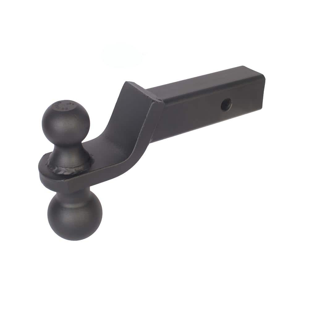Blackout 2 in. Ball 7500 lbs. Capacity Class III Ball Hitch Reversible (2 in. Plus 2-5/16 in.) Black Powder Coat - Hercitys