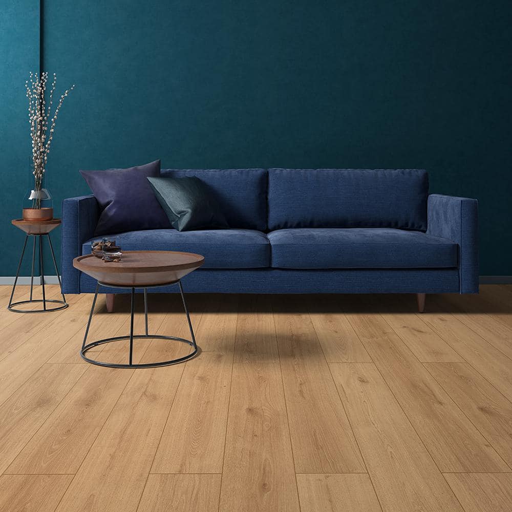 Rockwood Oak 7 mm T x 7.64 in. W Laminate Wood Flooring (24.17 sqft/case) - Hercitys