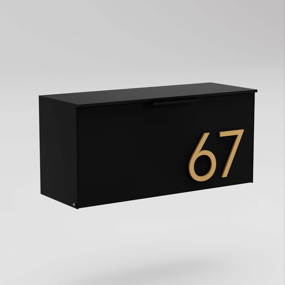 Short Stack Wall-Mounted Mailbox - Hercitys