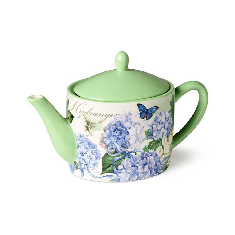 Garden Path 5-Cup 40 oz. Ceramic Teapot - Hercitys