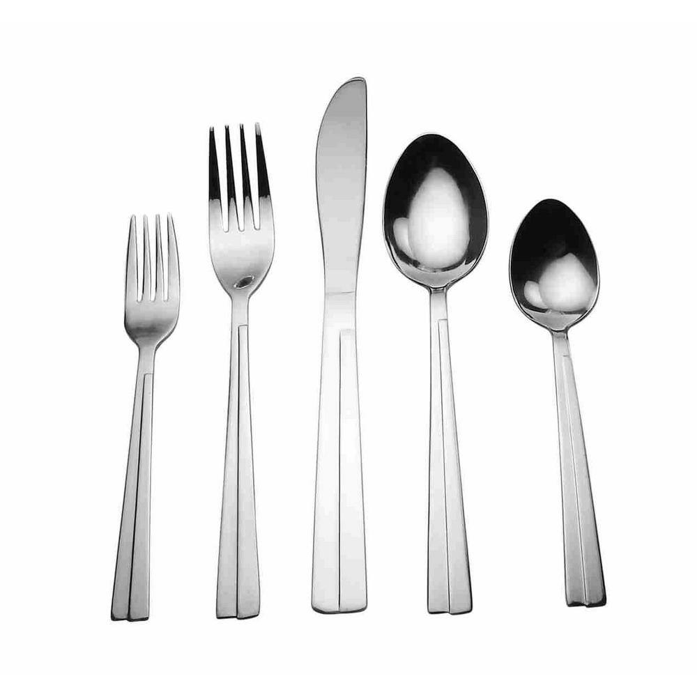 Madina 20-Piece Flatware Set made with high quality stainless steel by David Shaw (Service for 4) - Hercitys