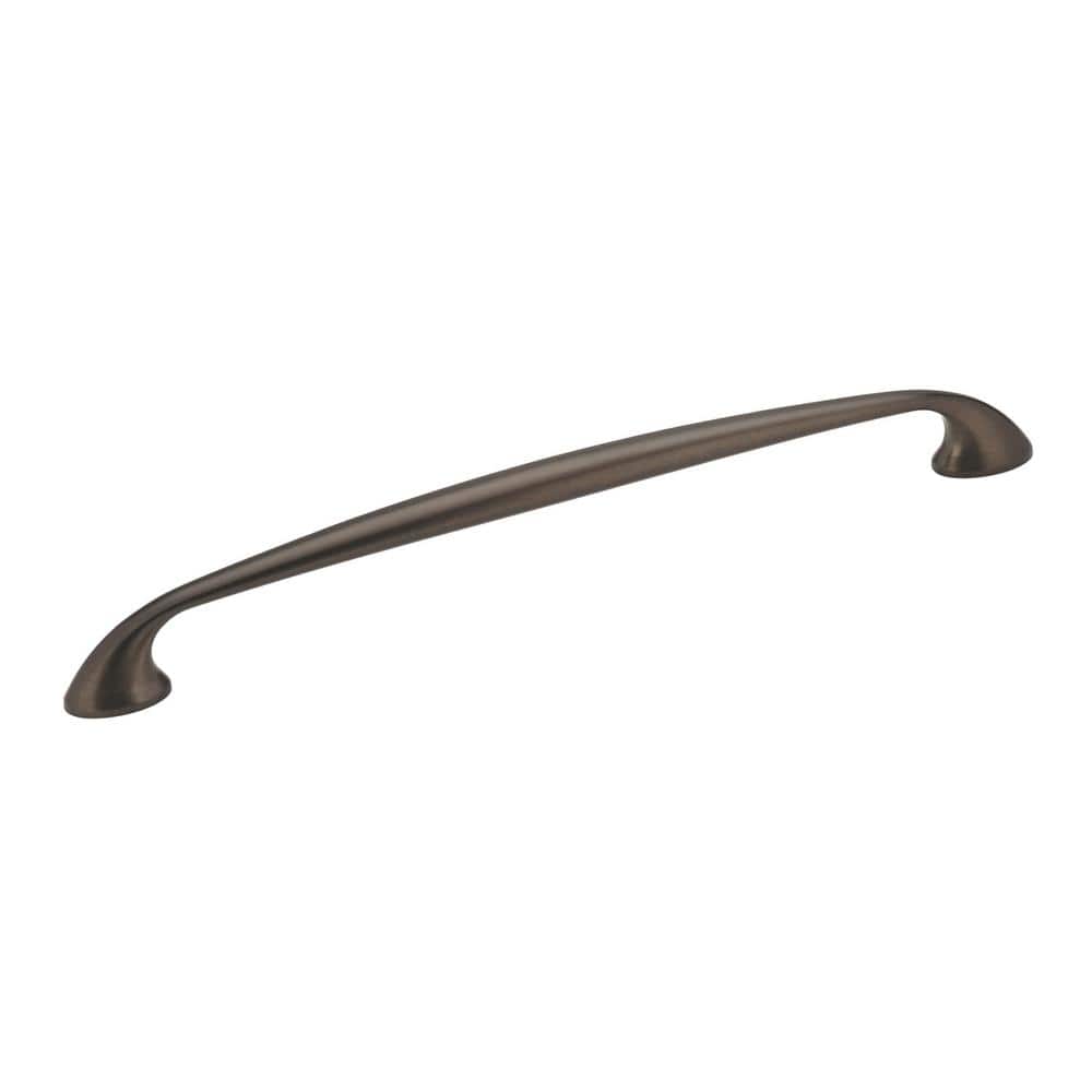 Montreal Collection 10 1/8 in. (256 mm) Classic Honey Bronze Curved Cabinet Arch Pull - Hercitys