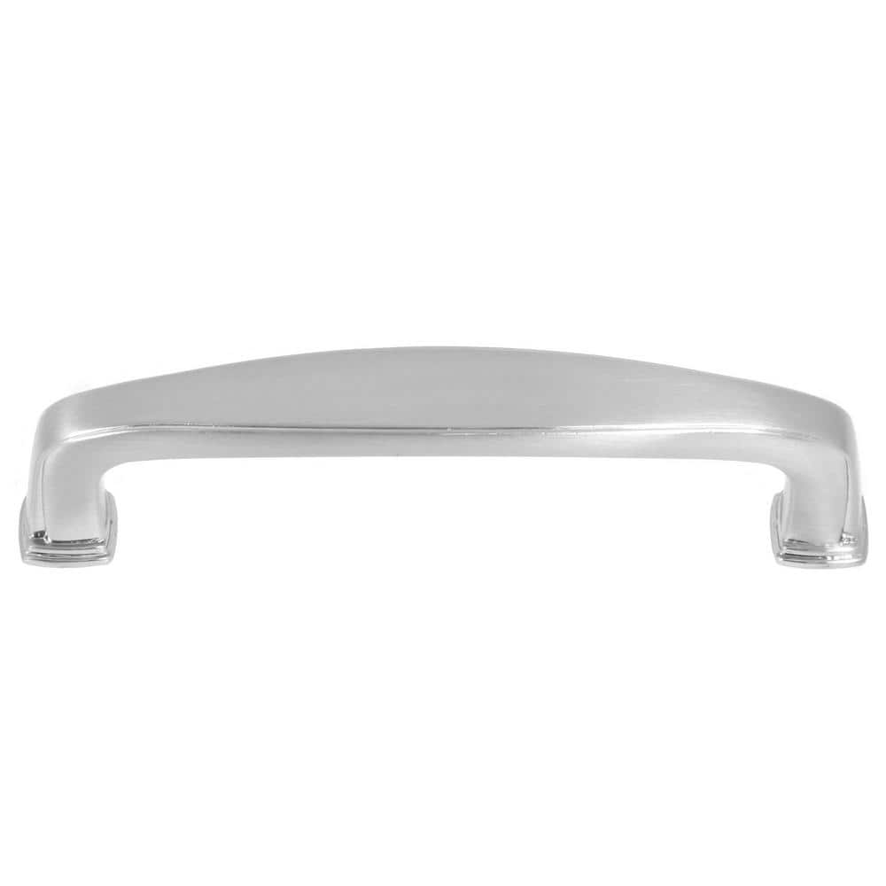 Providence 3-3/4 in. Center-to-Center Satin Nickel Arch Cabinet Pull (25-Pack) - Hercitys