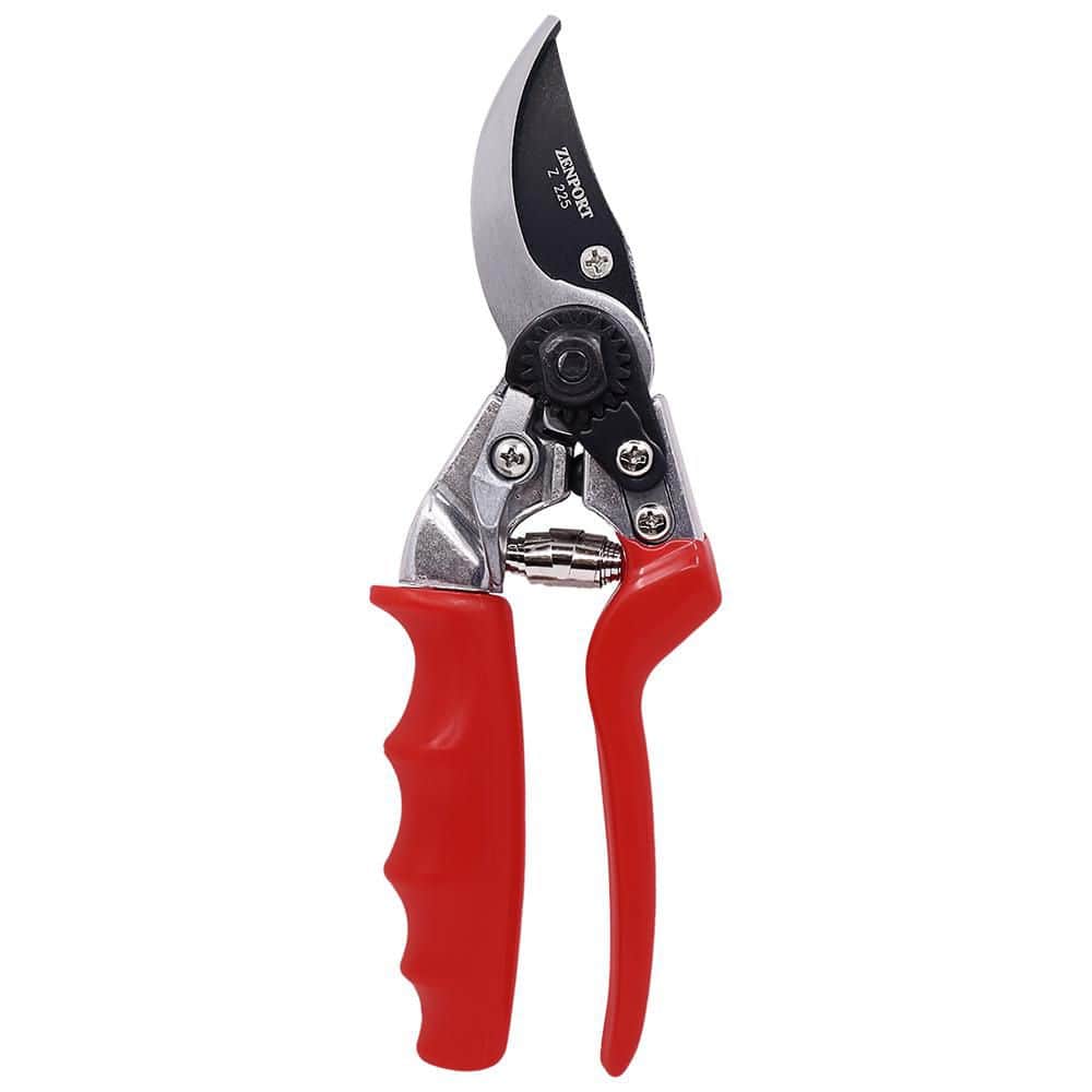 8.5 in. L 1 in. Cut Bypass Pruner with Rotating Handle - Hercitys