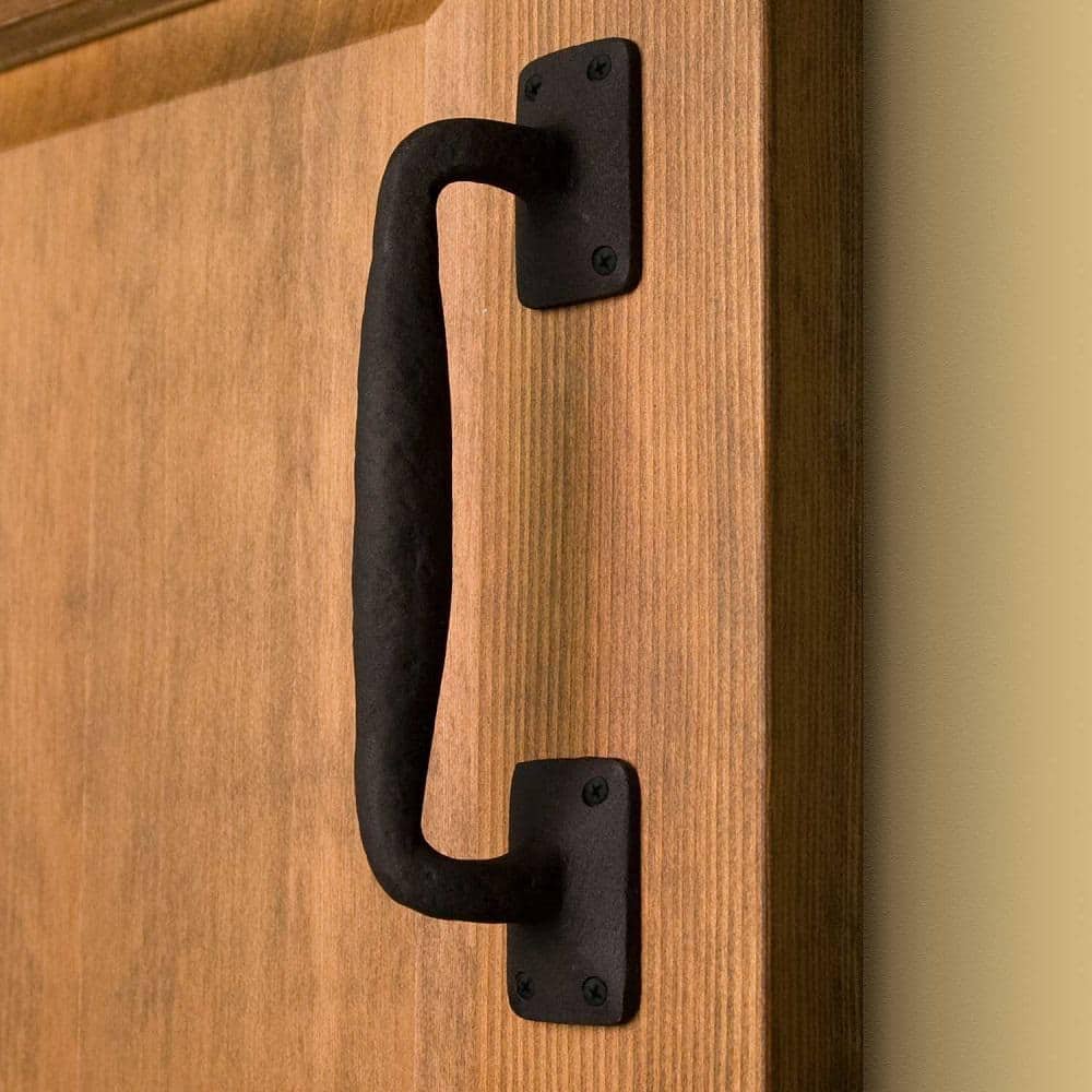 Black Iron Heavy Duty Door Pull - Hercitys