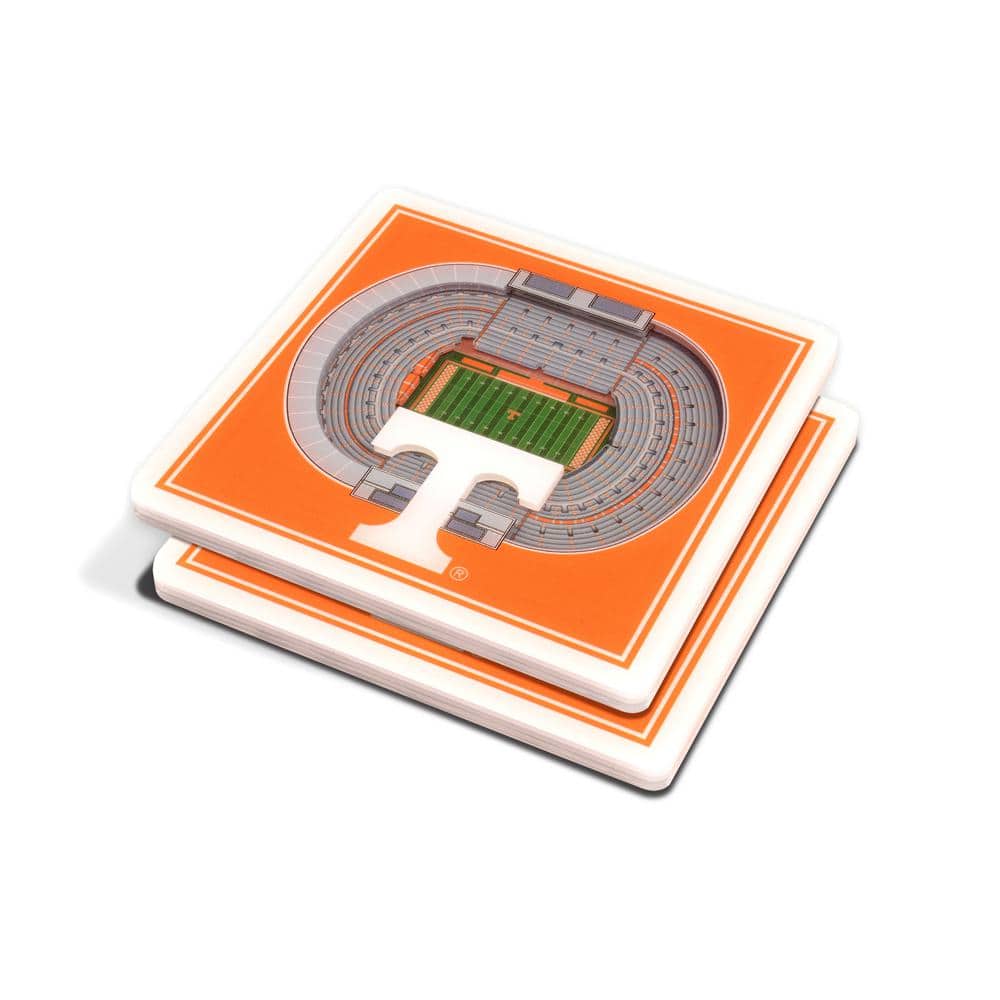 NCAA Tennessee Volunteers 3D StadiumViews Coasters - Hercitys