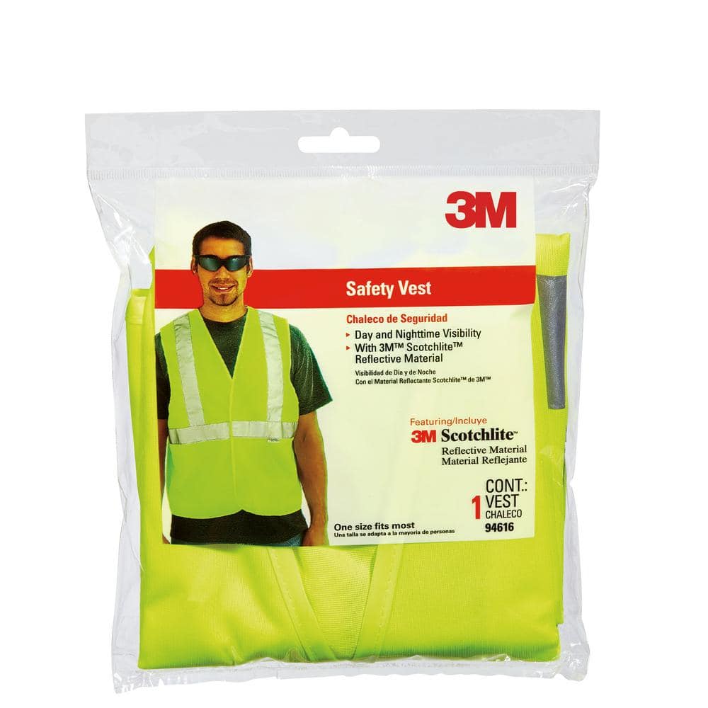 High-Visibility Yellow Reflective Personal Safety Vest (Case of 6) - Hercitys